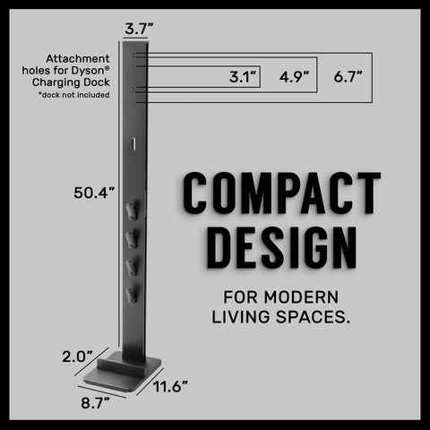 TechOrbits Docking Station compact footprint design suitable for tight spaces