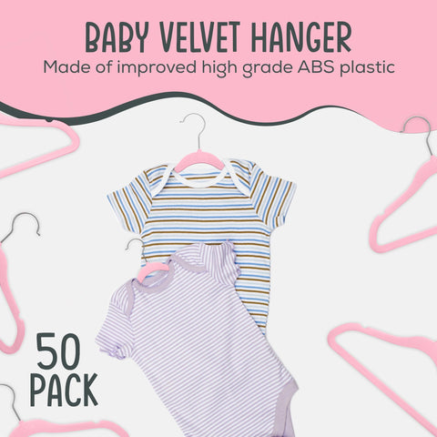 TechZoo 11.8-inch ultra-slim hangers keep tiny garments organized.