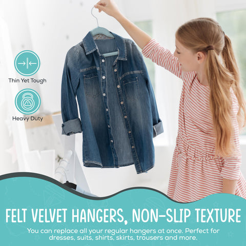 TechZoo kid hanger with 360-degree swivel hook for easy access