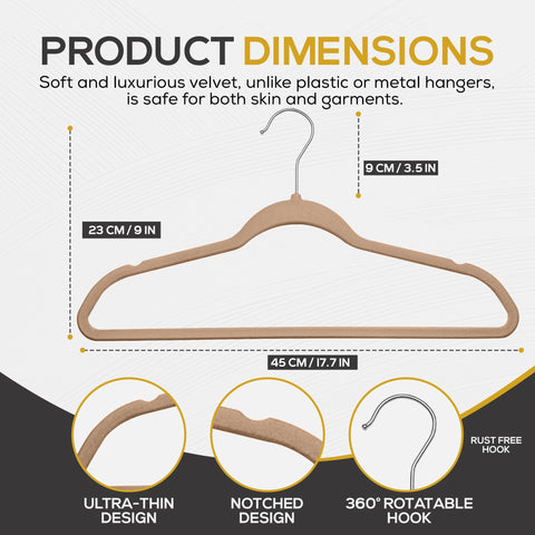 TechZoo 360° swivel hook enables easy access and organized hanging.