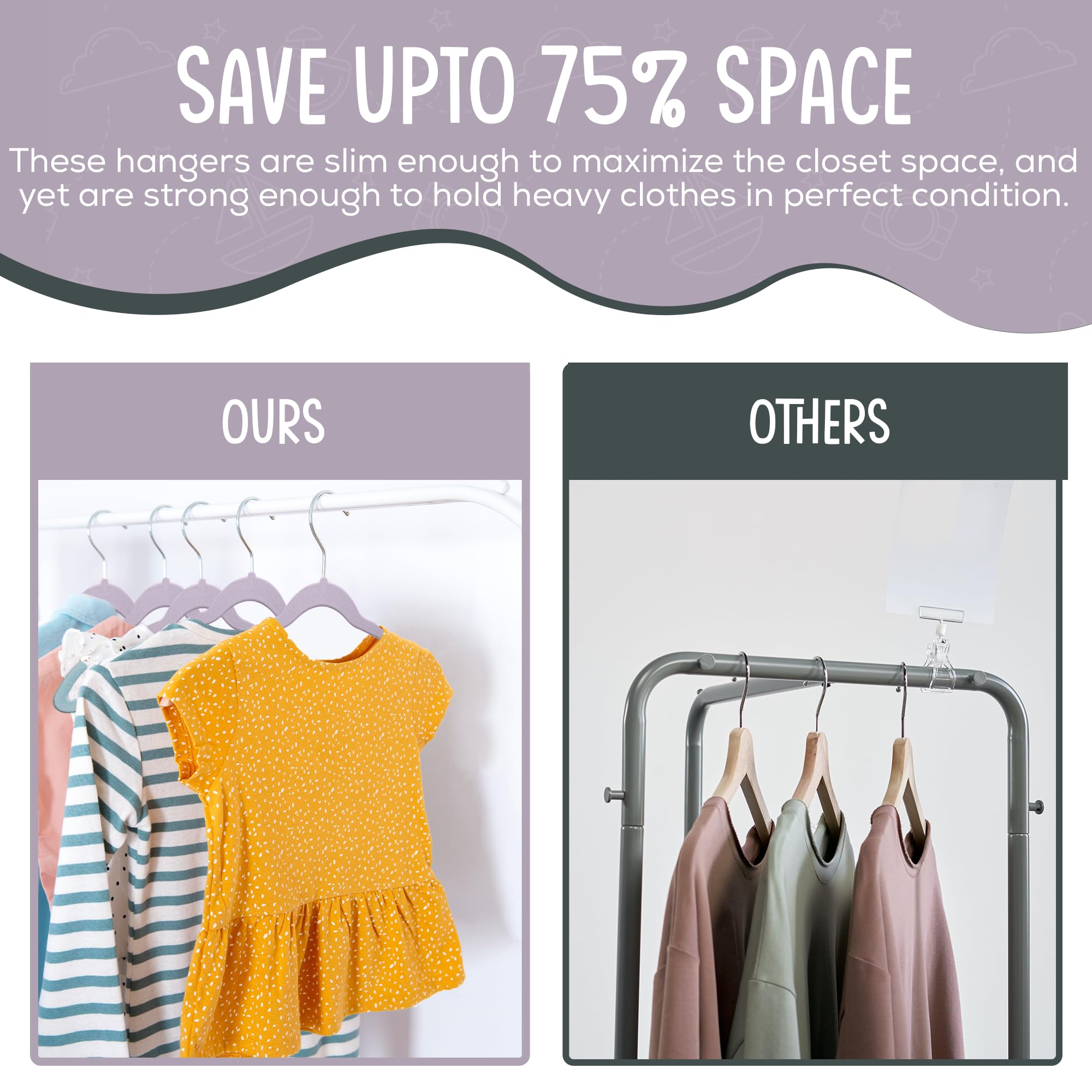 Great gift idea for refreshing closets with a 50-pack.