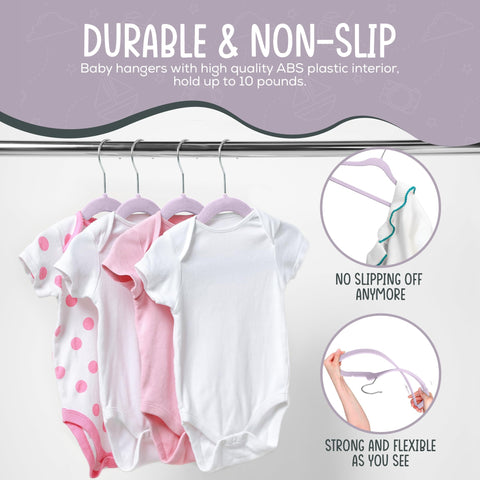 TechZoo notched shoulders prevent slipping and protect garment finishes.