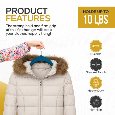 TechZoo notched shoulders and grooves support tanks and skirts while reducing slippage.