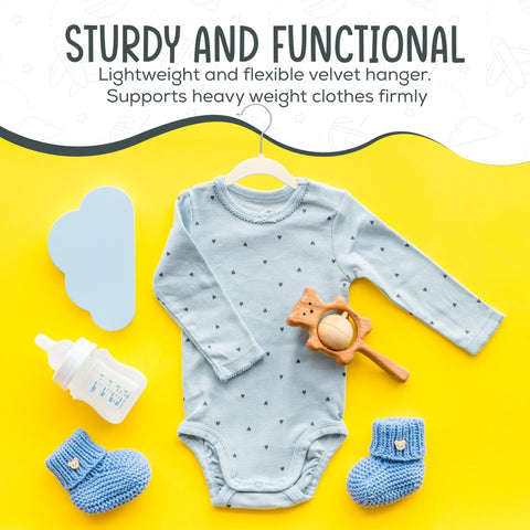 TechZoo space-saving design helps organize a busy nursery closet.