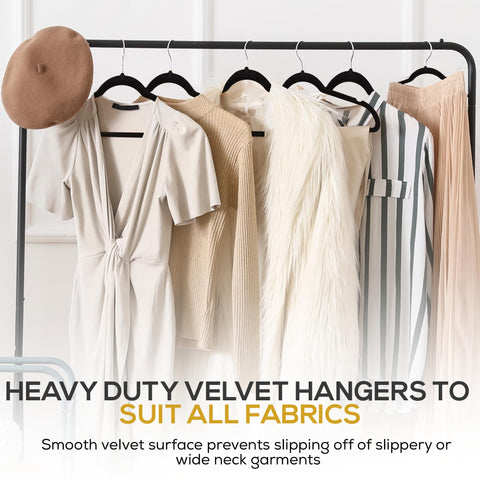 TechZoo space-saving design helps organize crowded closets with slim, durable hangers.