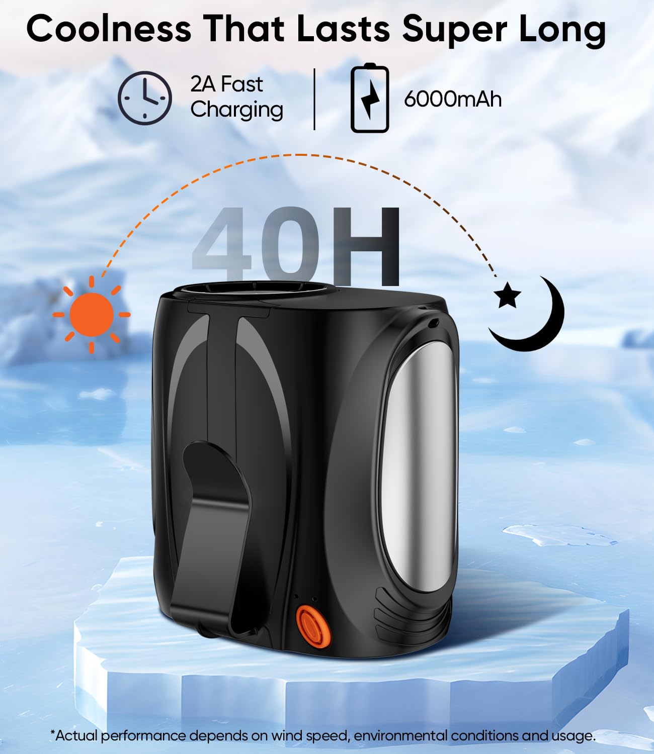 Tedajo 6000mAh battery provides extended runtime and quick recharges