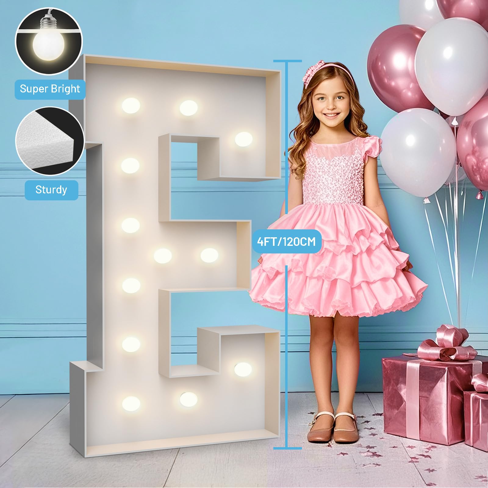 Teebloom pre-cut foam boards simplify quick, accurate assembly.