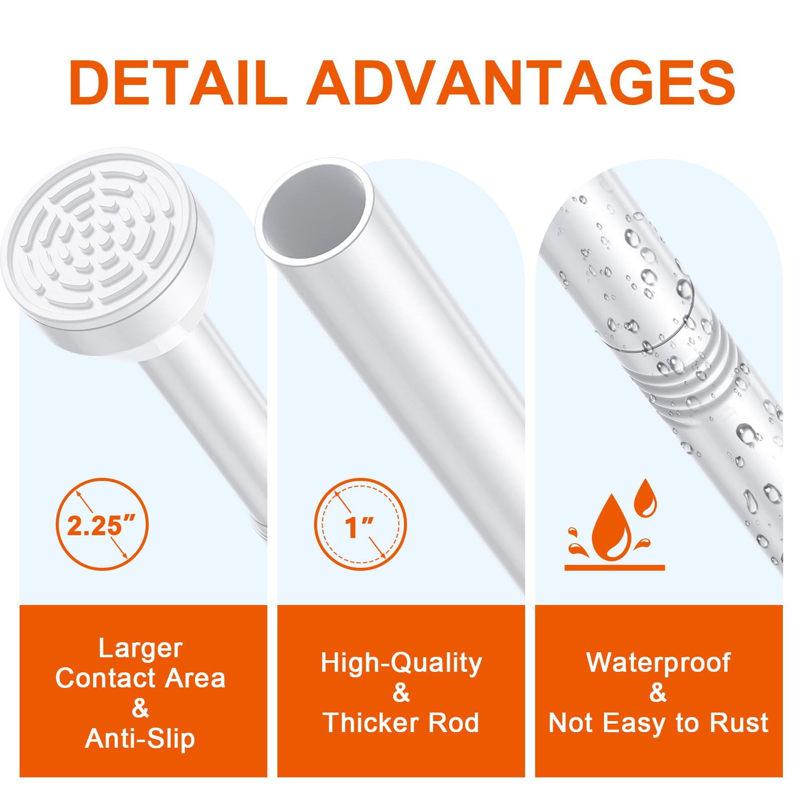 TEECK no-drill installation for quick, damage-free setup in minutes.