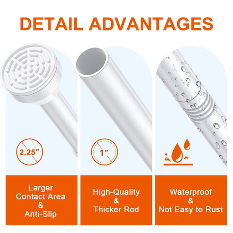 TEECK no-drill installation for quick, damage-free setup in minutes.