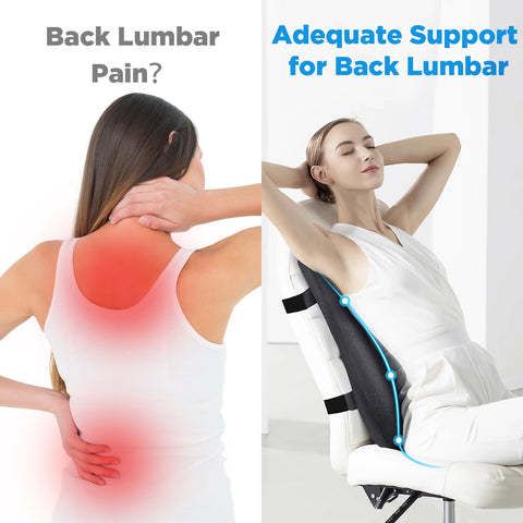 Teemour back-pillow compatibility with most office and gaming chairs.