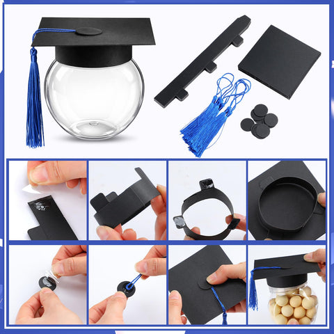 Teenyyou blue cap pack includes 24 jars for bulk gifting.