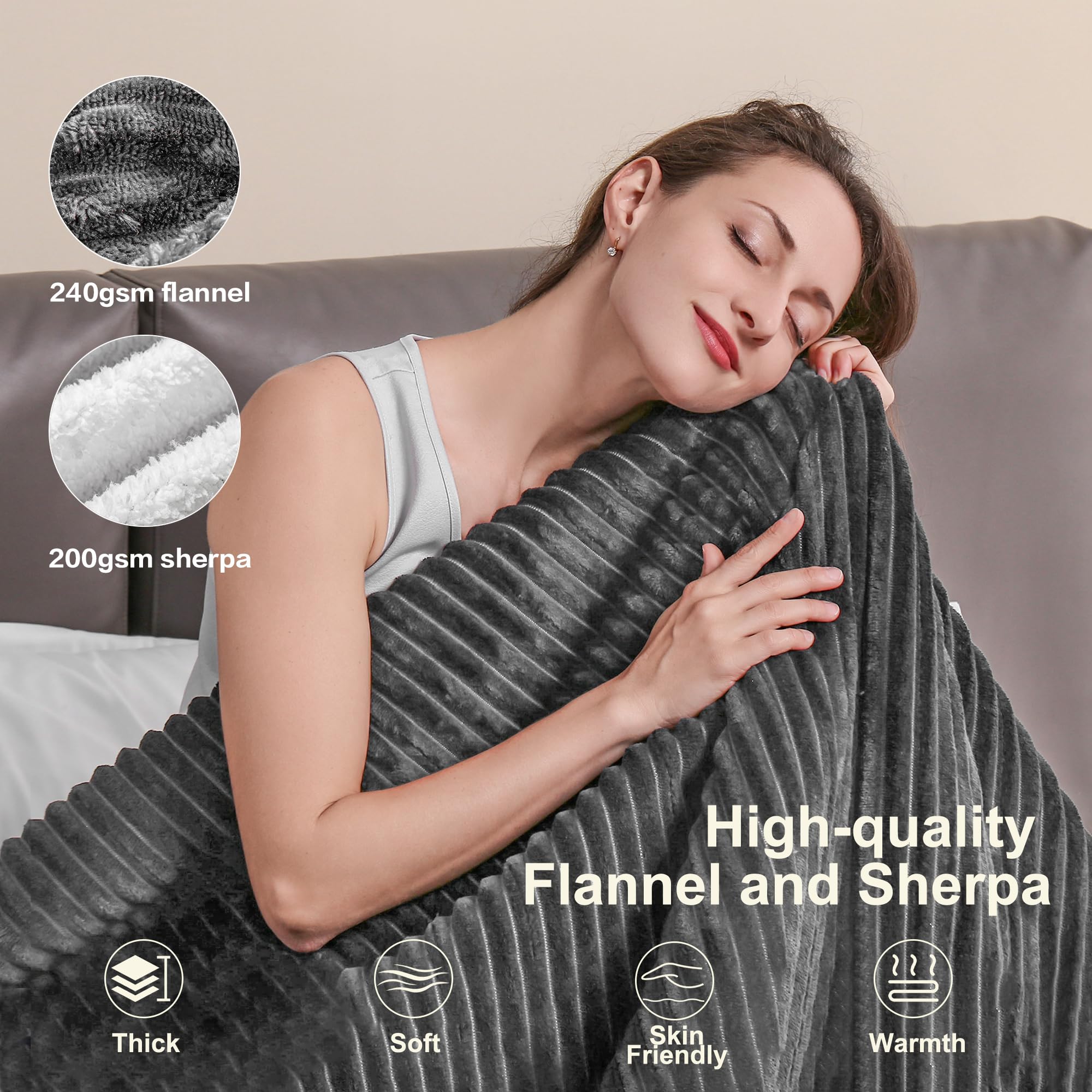 Tefici blanket timer demonstrating auto-off for safe use.