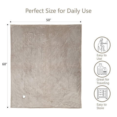 Gift-ready Tefici heated blanket for birthdays or holidays