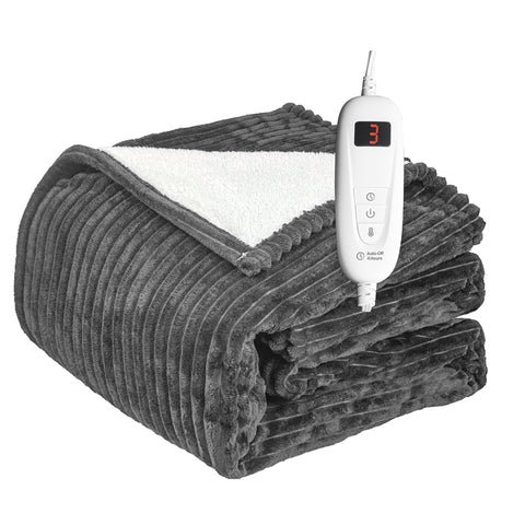 Tefici heated blanket throw full view for cozy home warmth.