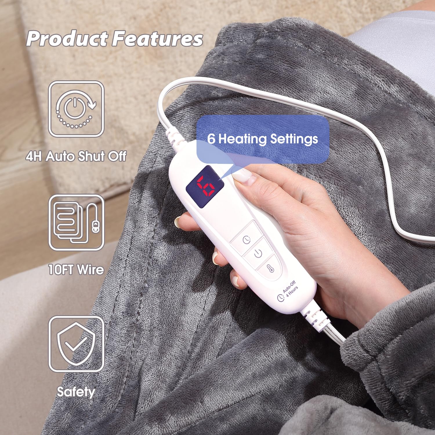 Tefici machine washable design makes care quick and easy.