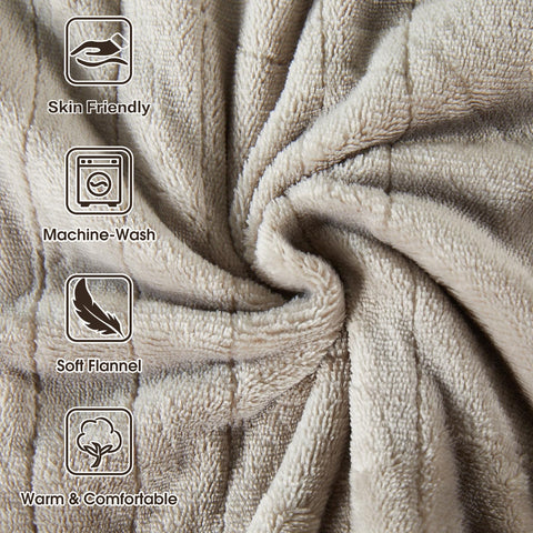 Tefici blanket used on sofa or office for relaxation