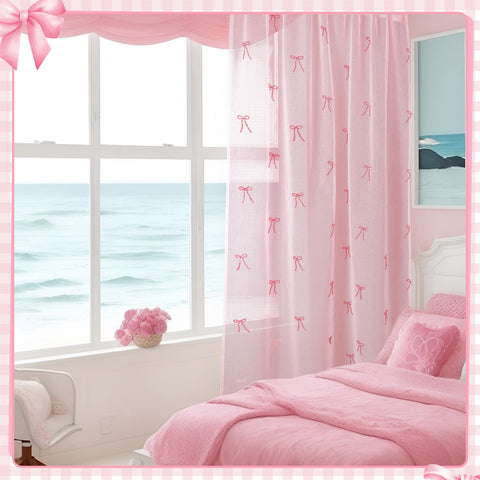 Tegeme bow-themed room decor brightens nurseries and guest rooms.