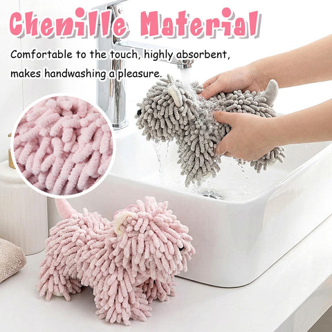 Tegeme dog towel machine-washable for easy care