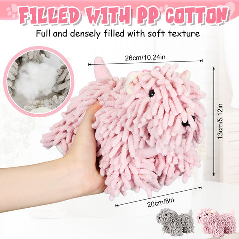 Tegeme dog towel soft-chenille texture for gentle drying