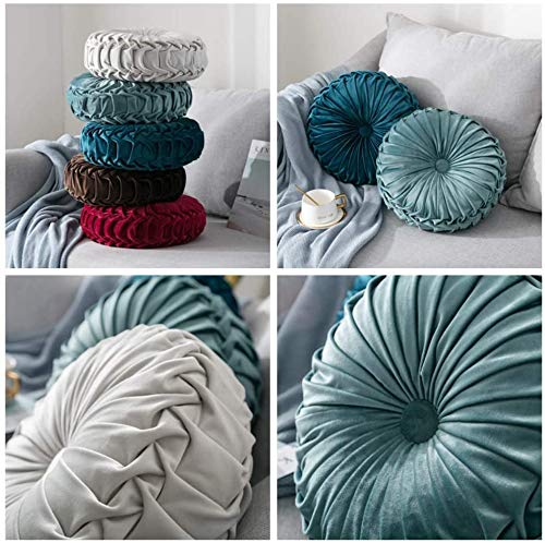 Teieas round velvet pillow care: handwash only to preserve velvet sheen