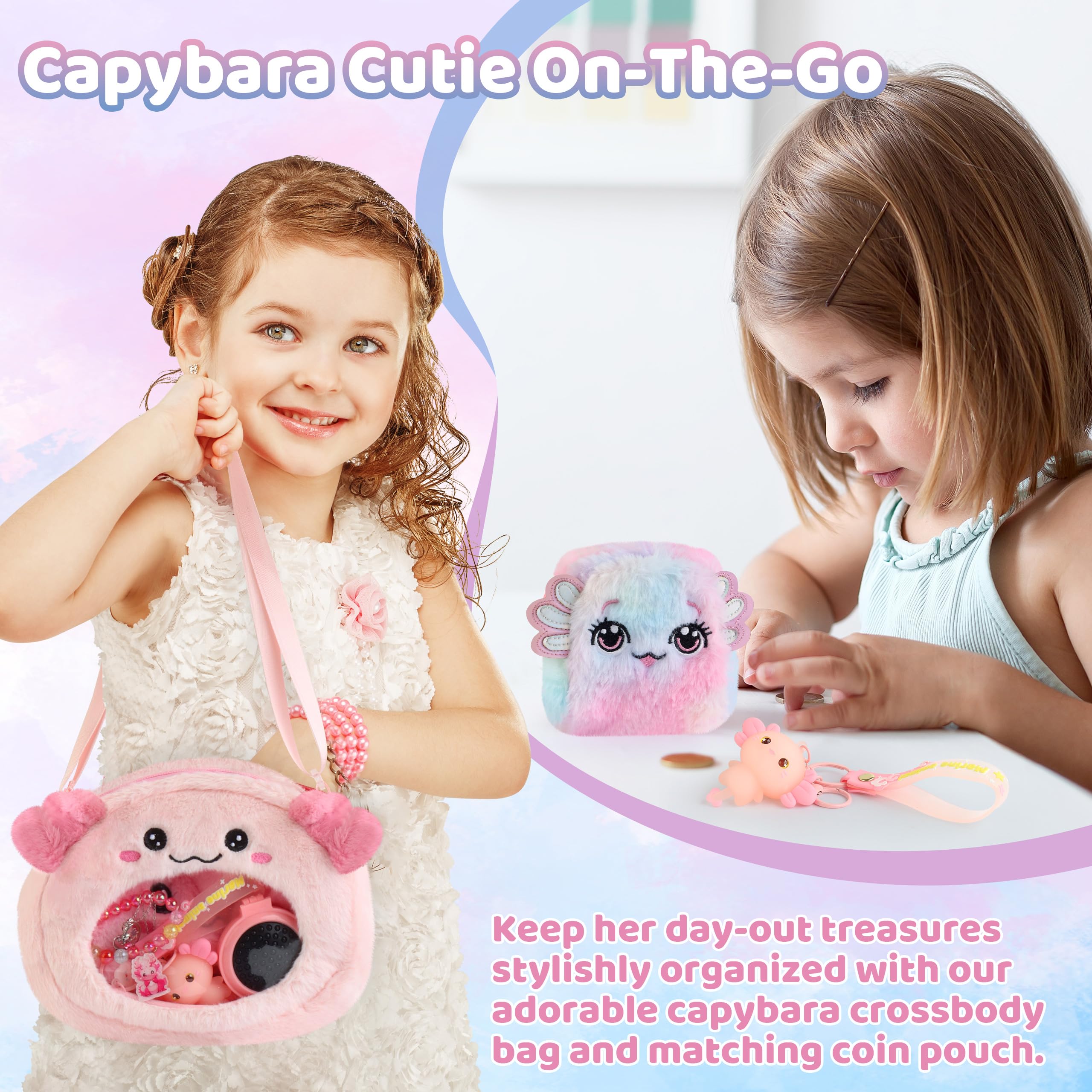 Tekeii axolotl plush headband comfy accessory for playtime