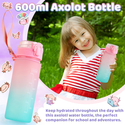 Tekeii axolotl keychain functional and fun for backpacks