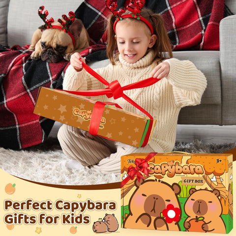 Tekeii Capybara pocket comb – portable grooming with mini mirror