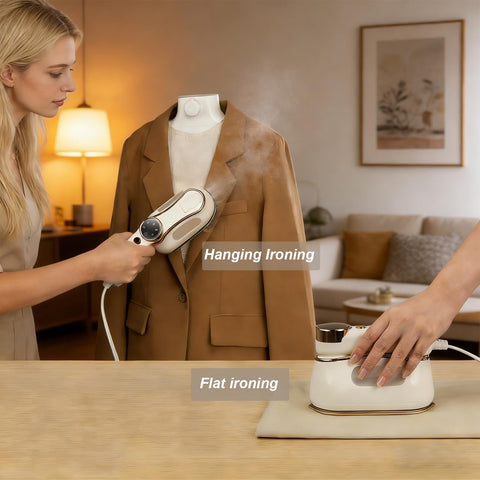 TEKI 6-foot cord provides flexible ironing distance