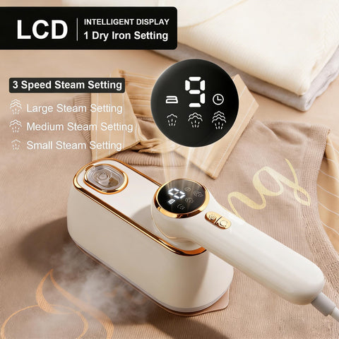 TEKI 1200W fast heat-up for speedy ironing sessions