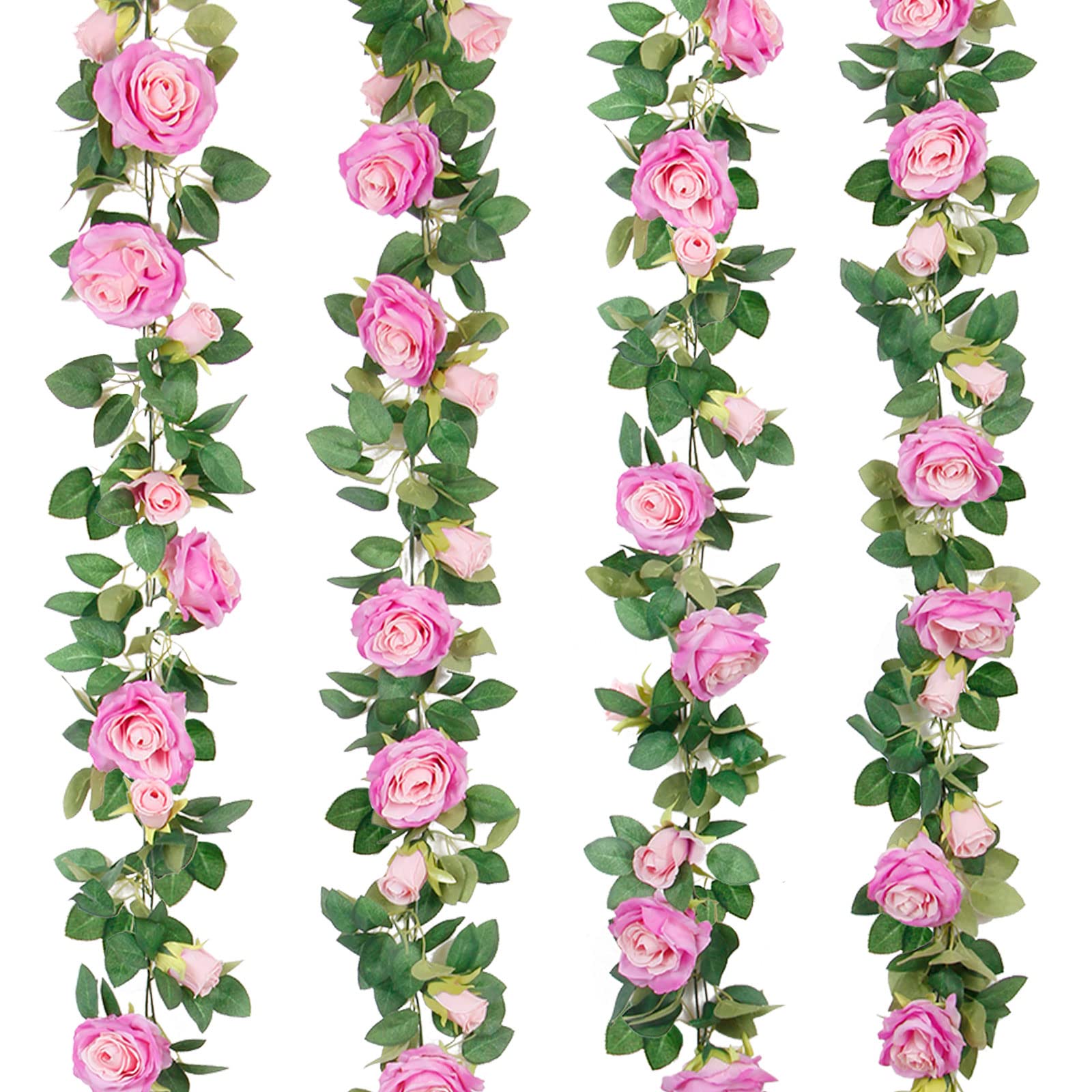 TELDRASSIL rose vine wedding arch display adds romantic color to ceremonies.