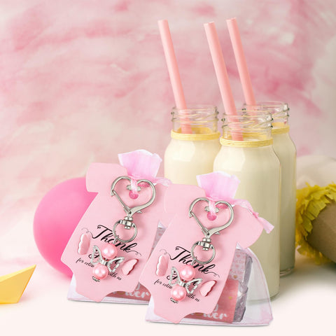 Teling pink label sticker, easy to seal gifts and greetings