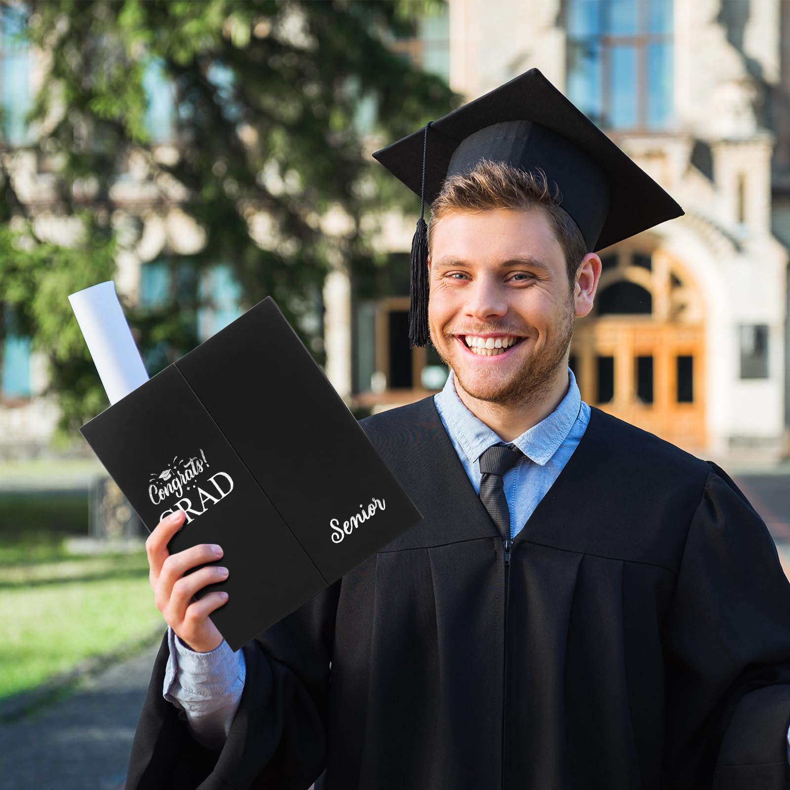 Tellingyou Congrats Grad embossing close-up adds celebratory style to memories