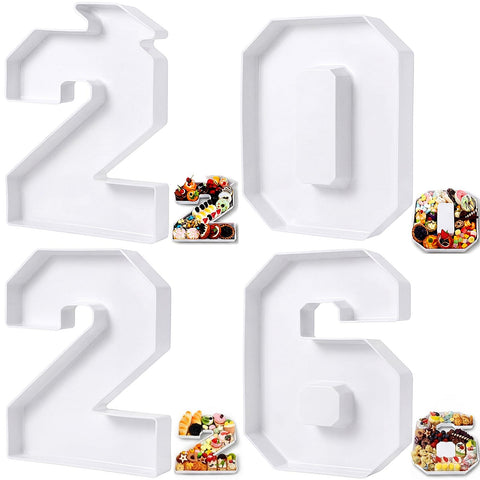 Tellingyou graduation numbers 13-7 inch, durable decorative height for stylish snack displays.