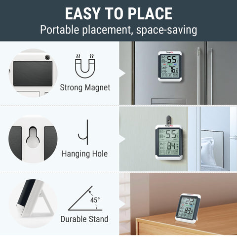 TempPro TP55 real-time readings support timely adjustments to indoor conditions.