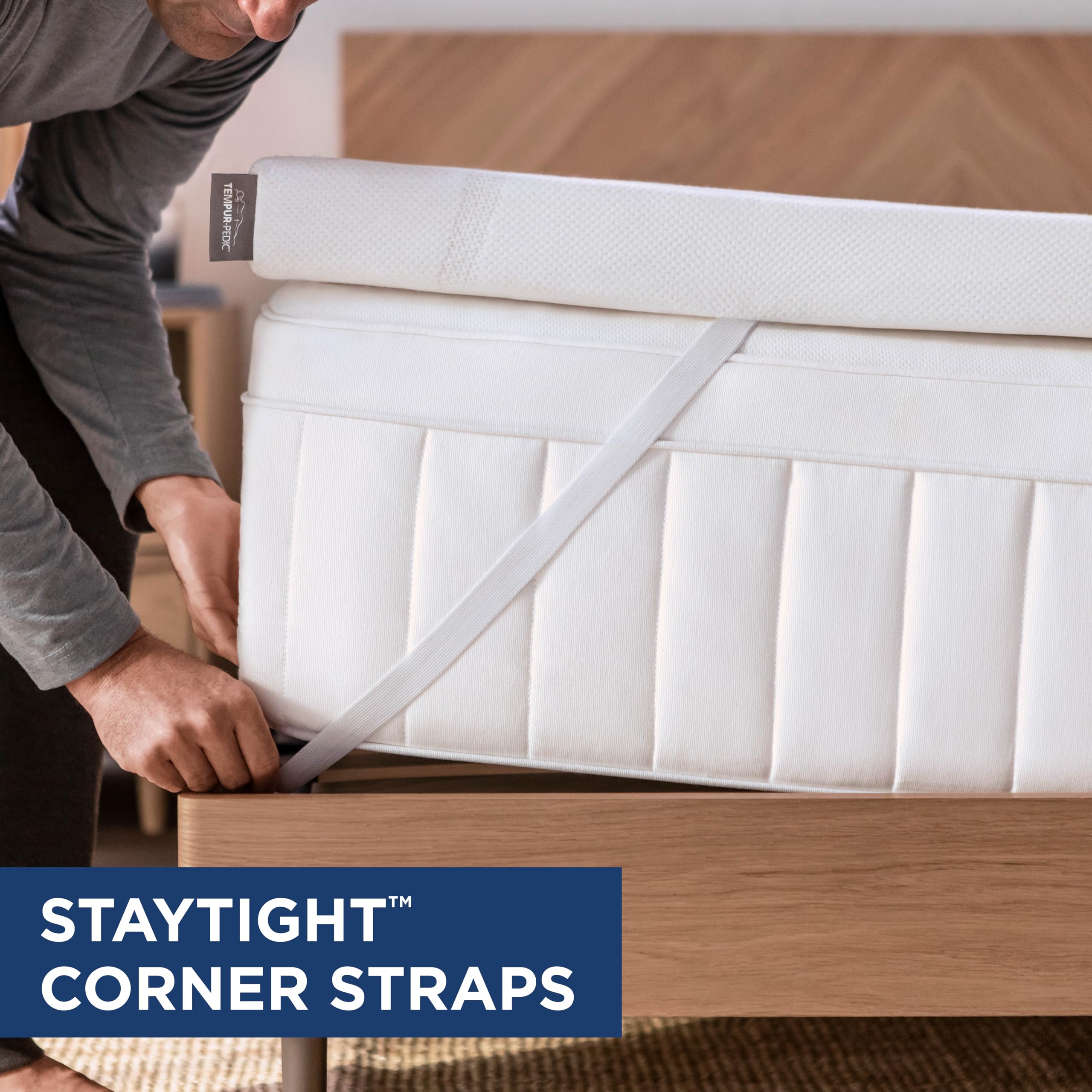 Tempur-Pedic Adapt Supreme pressure-relieving foam adapts to body shape.