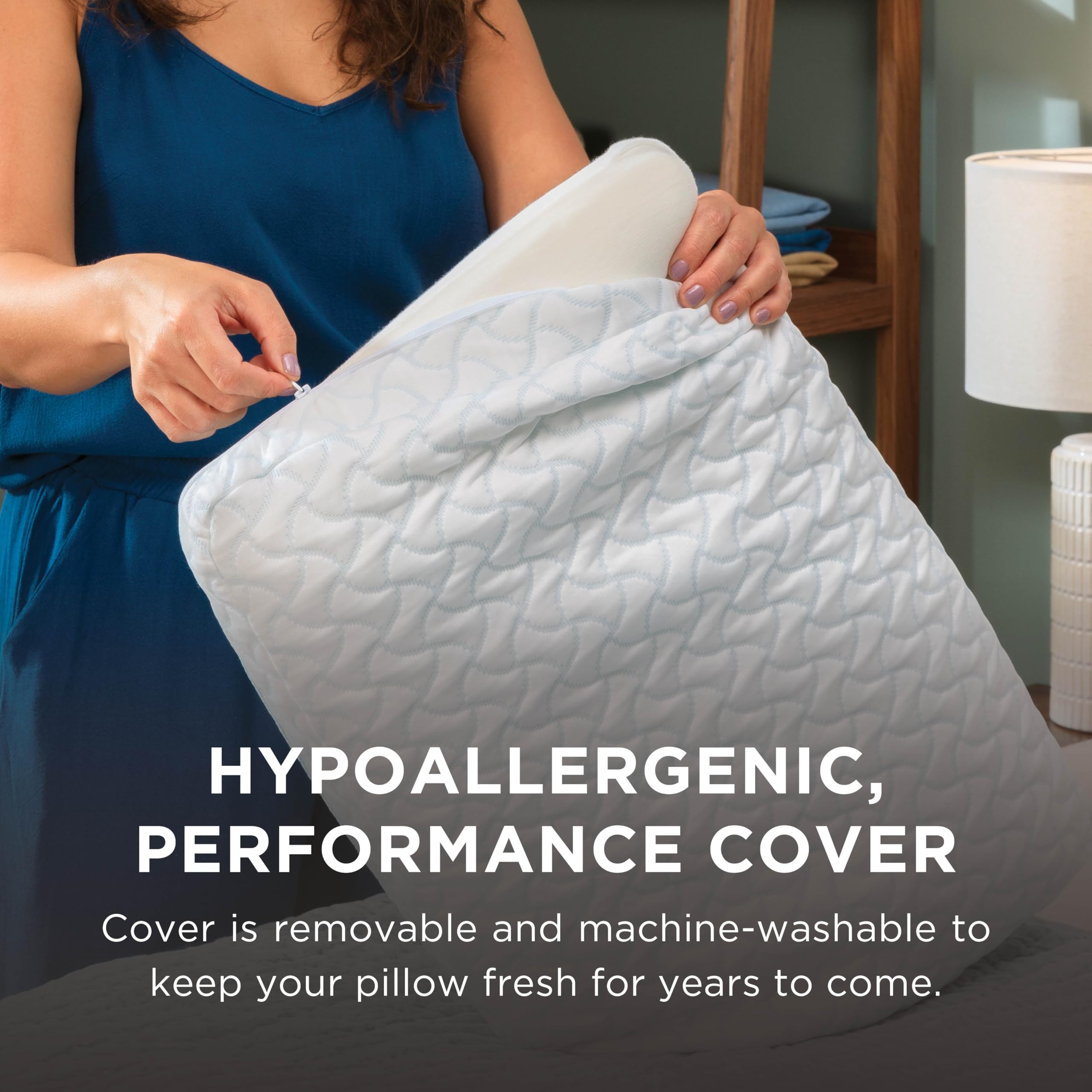 Tempur-Pedic TEMPUR-Cloud + Cooling Pillow two premium pillows for versatile nights