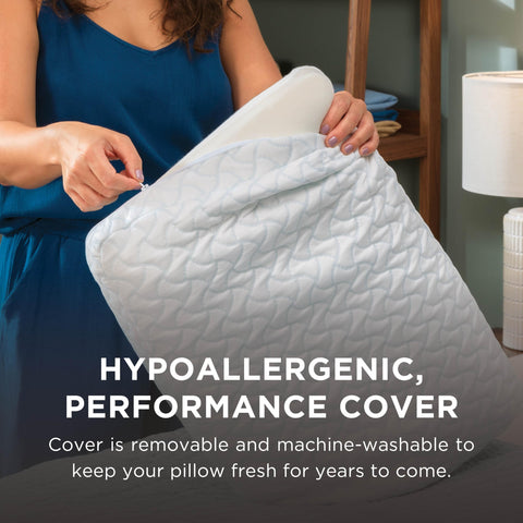 Tempur-Pedic TEMPUR-Cloud + Cooling Pillow two premium pillows for versatile nights