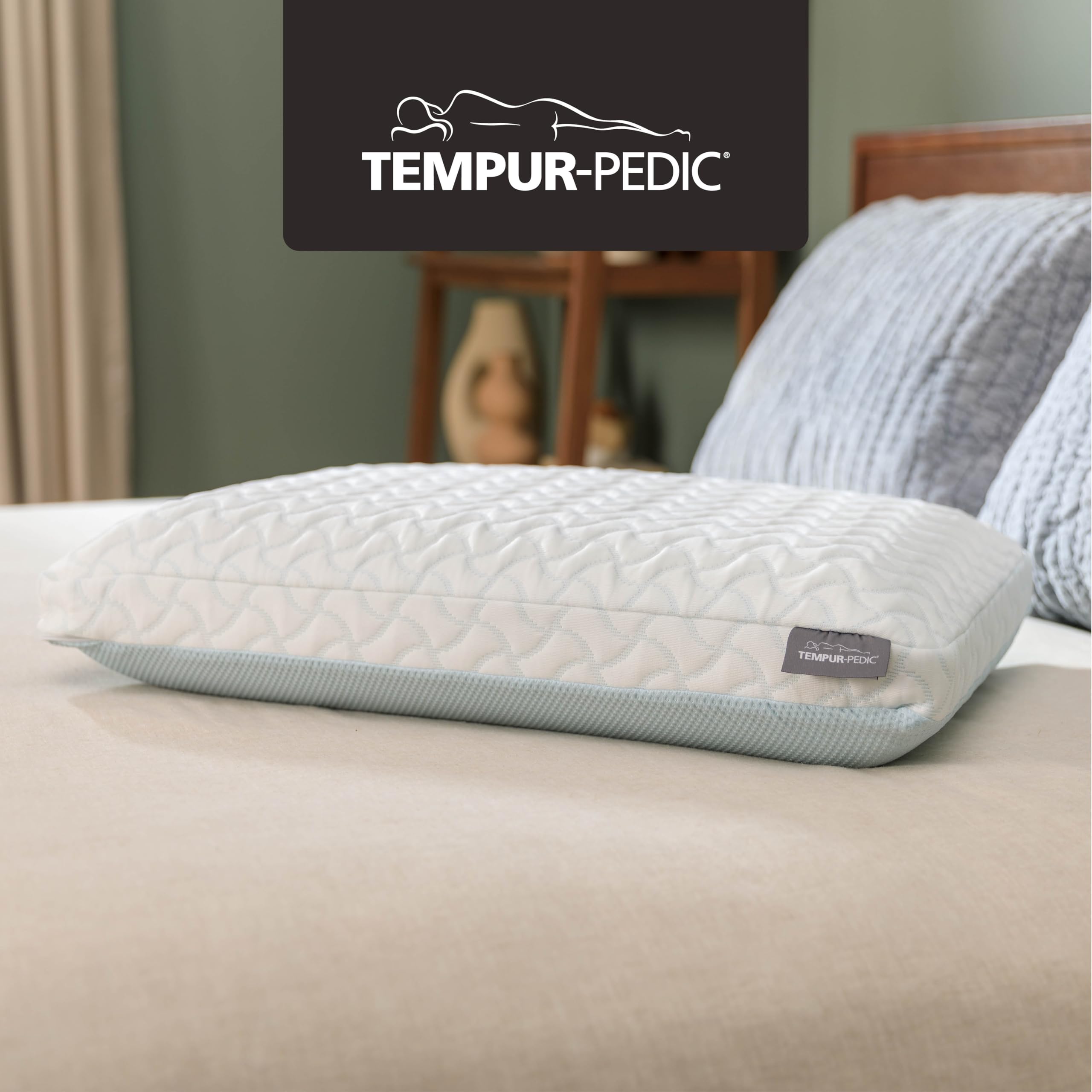 Tempur-Pedic TEMPUR-Cloud + Cooling Pillow two-pack for consistent comfort