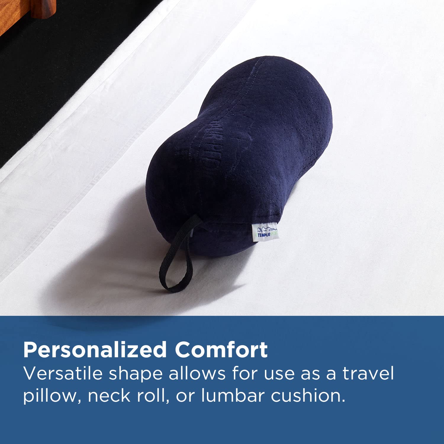 TEMPUR material provides pressure relief across longer trips.