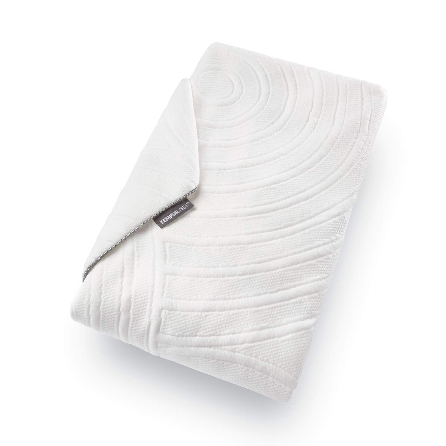 Tempur-Pedic Protect king-size coverage fits securely on a king mattress.