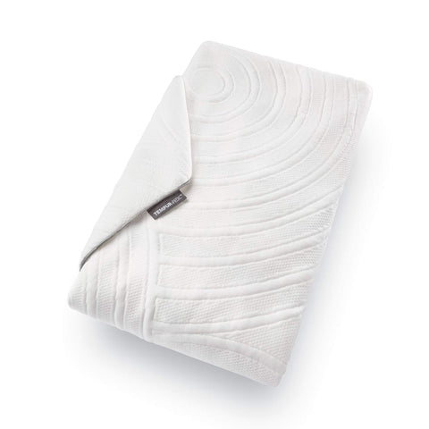 Tempur-Pedic Protect king-size coverage fits securely on a king mattress.