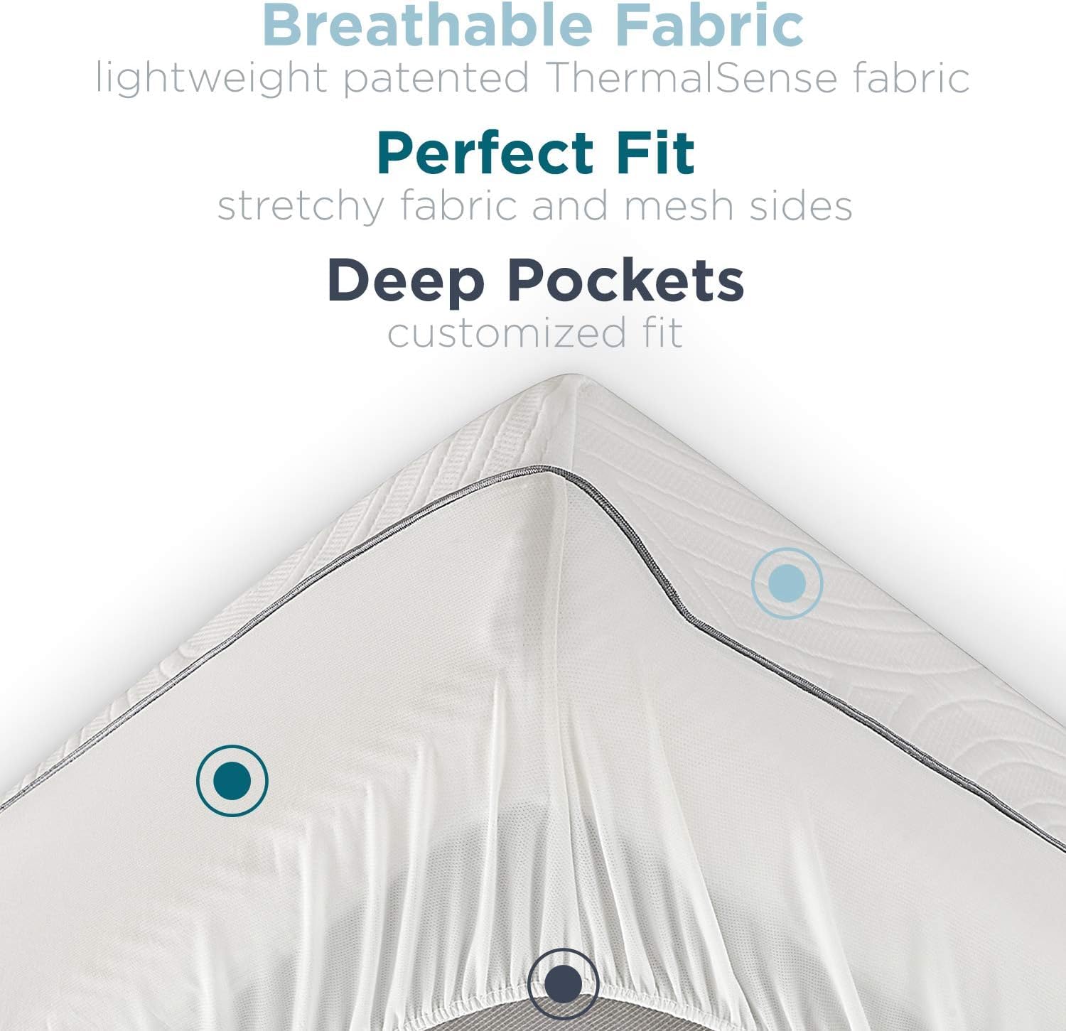 Tempur-Pedic Protect offers a 10-year limited warranty