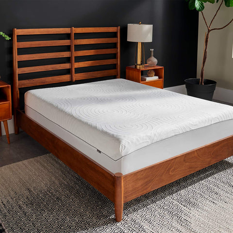 Tempur-Pedic Protect waterproof cover protects a king mattress from spills.