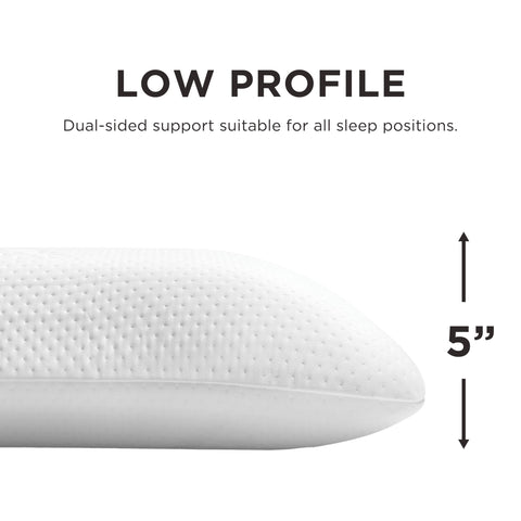 Tempur-Pedic Symphony pillow CertiPUR-US certified for safety and durability.