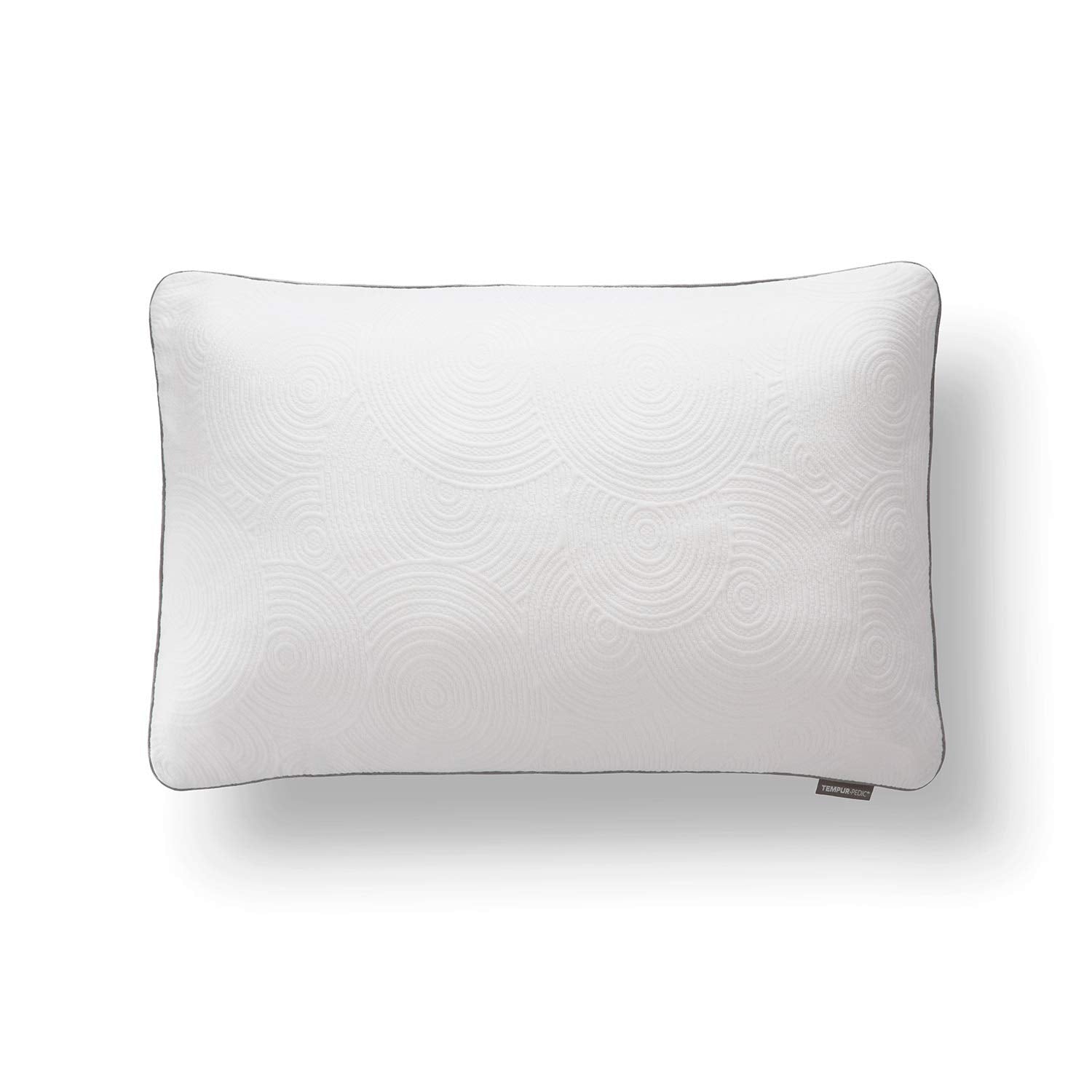 White pillow protector with waterproof barrier guarding against moisture