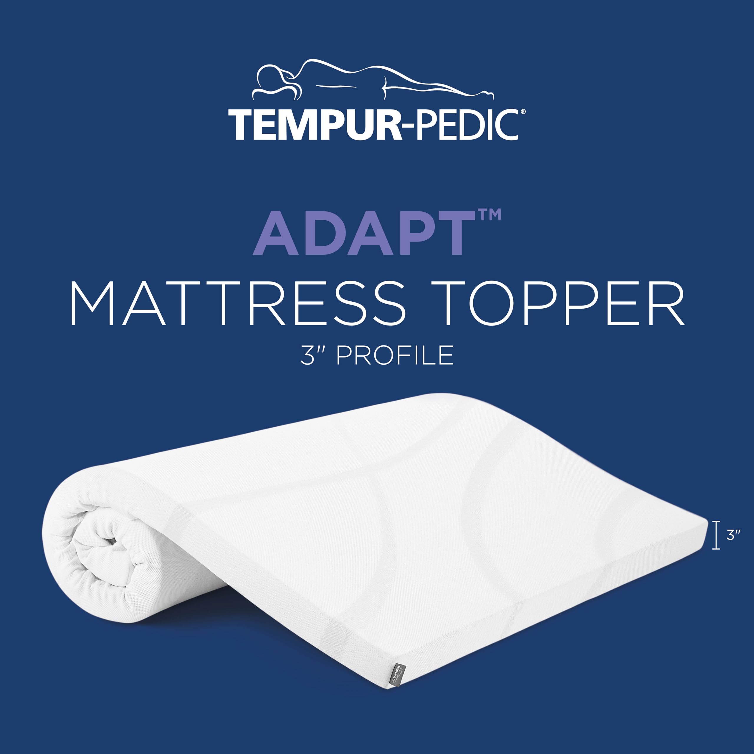Tempur-Pedic memory foam closeup shows adaptive comfort and pressure relief