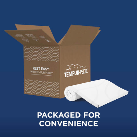 Travel-friendly topper used in a compact hotel-style setup.