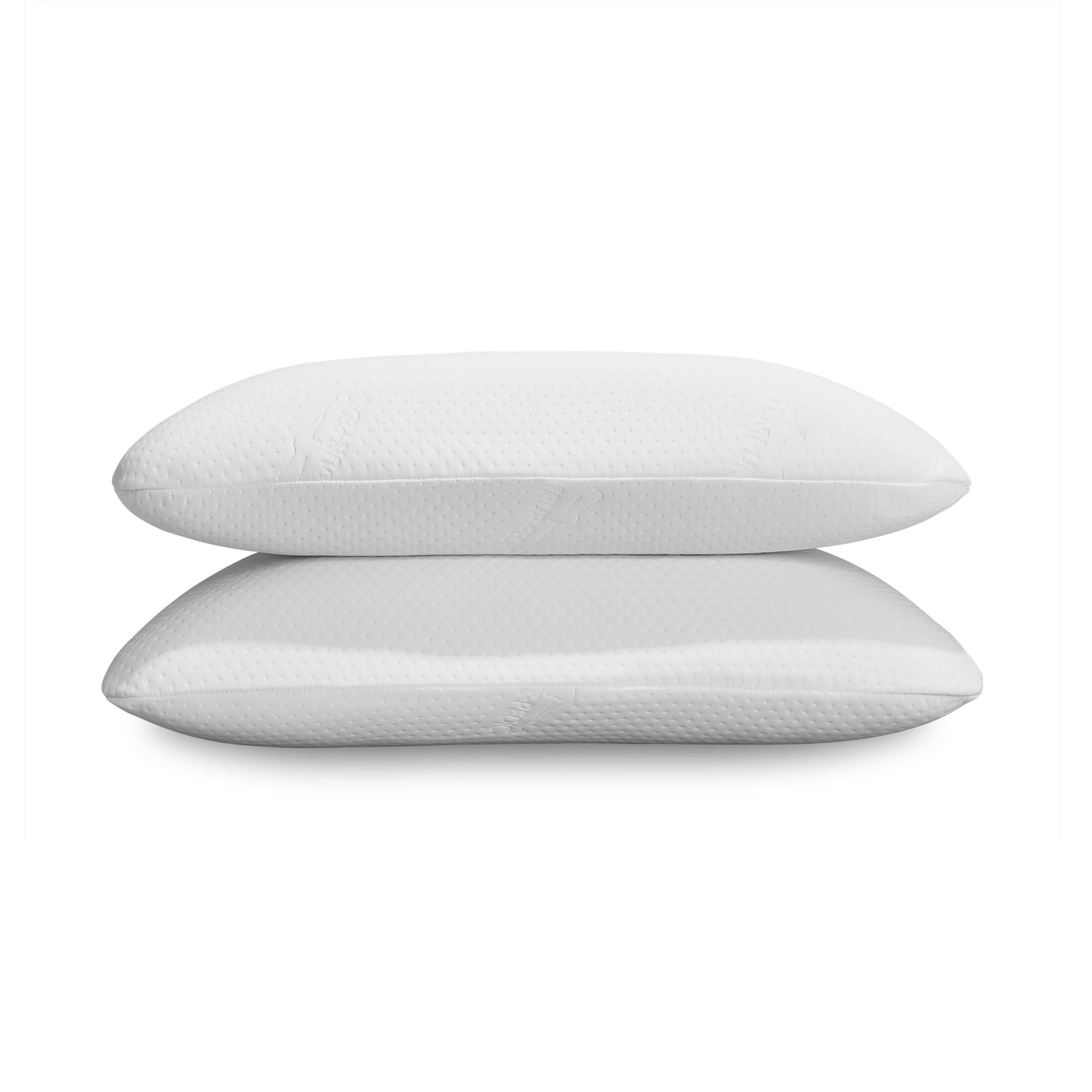 TEMPUR-Symphony Pillow dual-sided arch demonstrates personalized head and neck support.