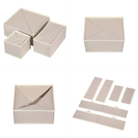 TENABORT square and rectangular organizers help maximize cabinet space.