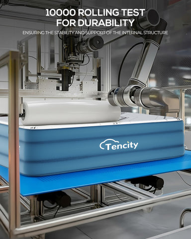 Tencity 3-minute inflation speeds setup for busy households.